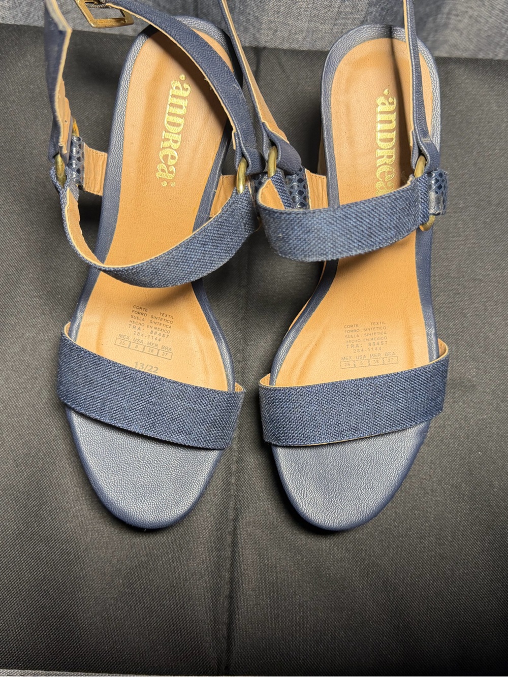 ANDREA Wedge Sandals - Picture 4 of 4